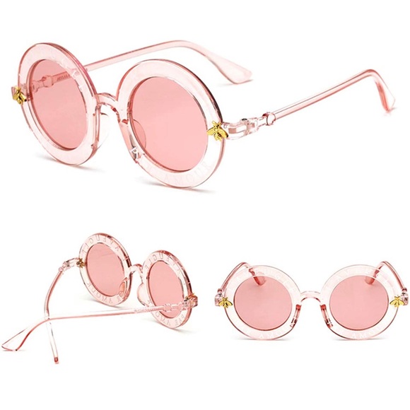 Fashion Pink Sunglasses L'AVEUGLE - Picture 2 of 2